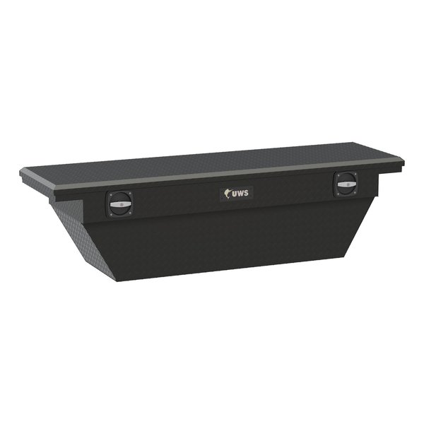 Uws 69IN SECURE LOCK DEEP ANGLED LOW PRO MATTE BLACK TOOLBOX SLD-69-A-LP-MB